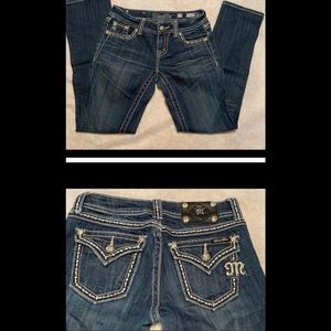 Buckle Miss Me Sz 25 Easy Straight Jeans